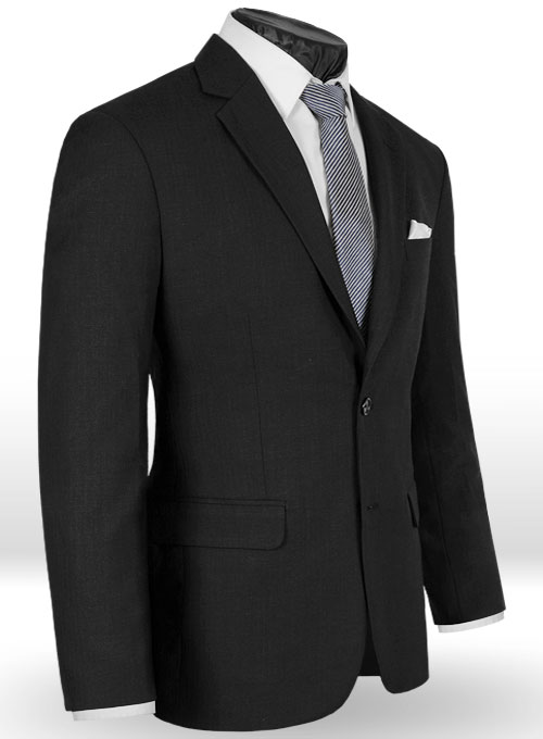 Signature Black Pure Wool Suit