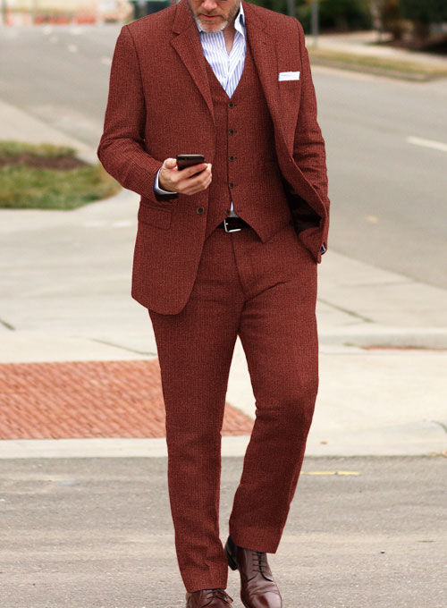 Solbiati Auburn Linen Suit - Click Image to Close