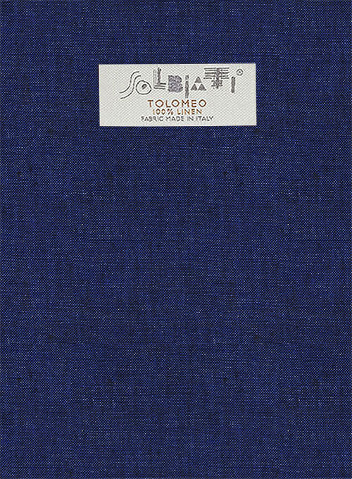 Solbiati Indigo Linen Suit - Click Image to Close