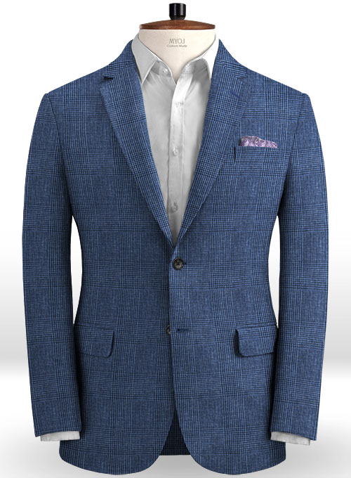 Solbiati Blue Prince Linen Suit - Click Image to Close