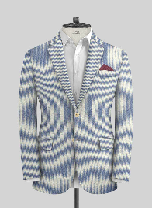 Solbiati Blue Seersucker Suit - Click Image to Close