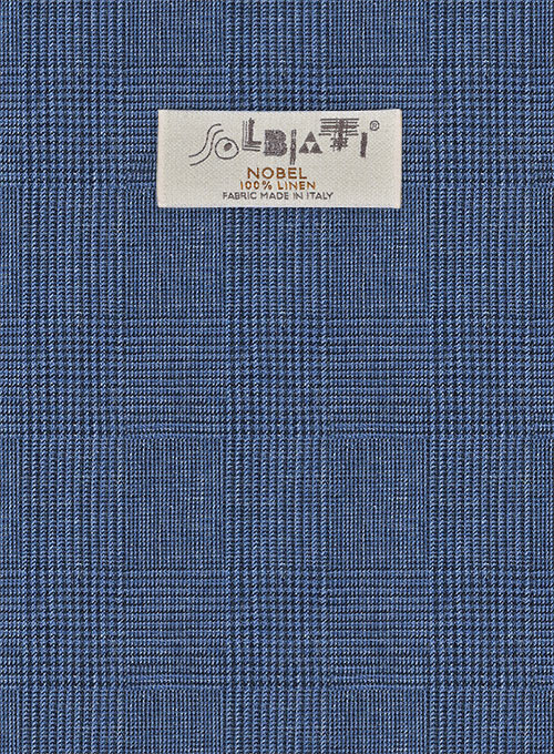 Solbiati Blue Prince Linen Suit - Click Image to Close