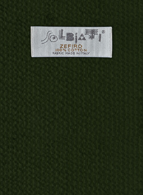 Solbiati Bottle Green Seersucker Suit - Click Image to Close