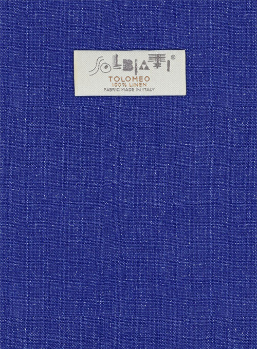Solbiati Cobalt Blue Linen Suit - Click Image to Close