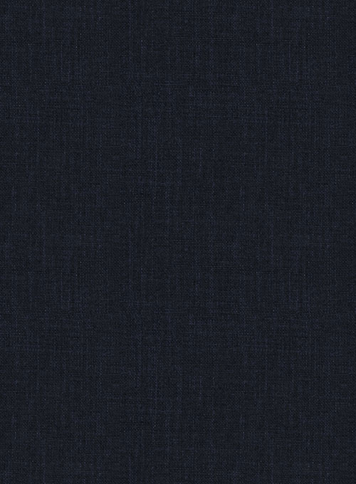 Solbiati Dark Blue Linen Suit - Click Image to Close