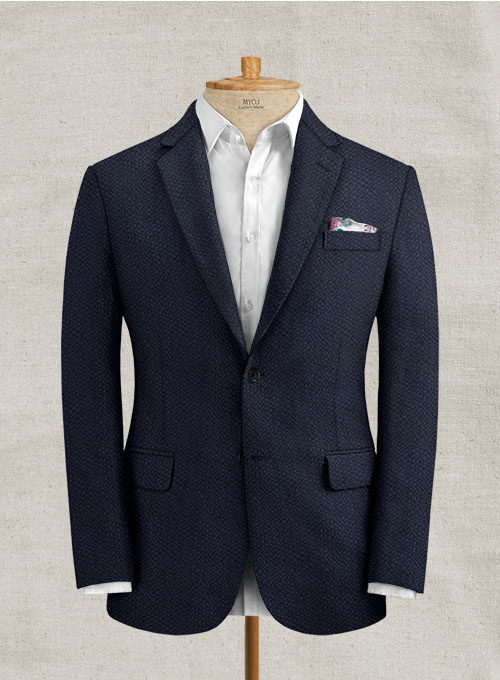 Solbiati Deep Blue Seersucker Suit - Click Image to Close