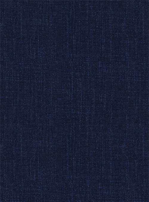 Solbiati Dark Blue Linen Suit