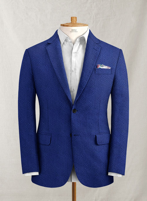 Solbiati Indigo Blue Seersucker Suit