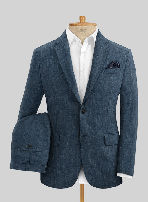 StudioSuits- Napolean Mid Charcoal Wool Suit