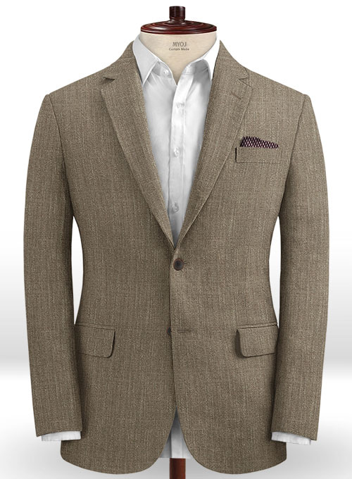 Solbiati Linen Wool Silk Osso Suit - Click Image to Close