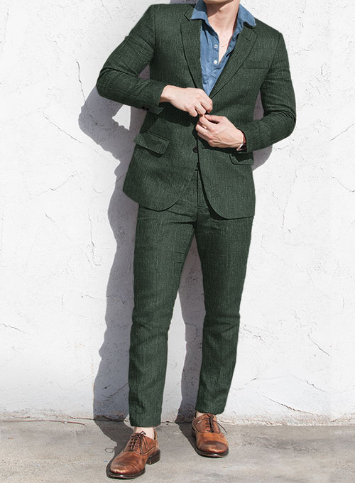 Solbiati Linen Wool Silk Riva Suit - Click Image to Close