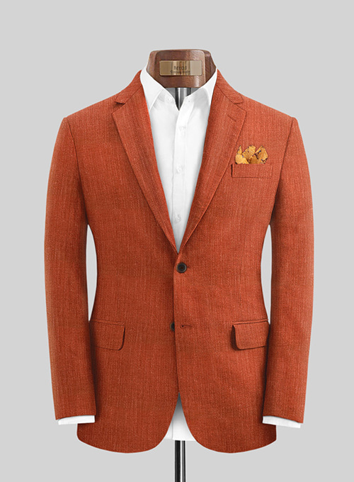 Solbiati Linen Wool Silk Yinde Suit - Click Image to Close
