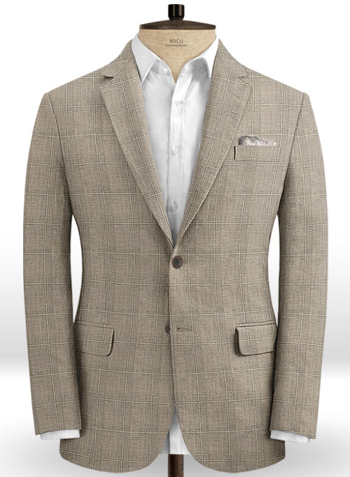 Solbiati Linen Wool Silk Tapulo Suit - Click Image to Close