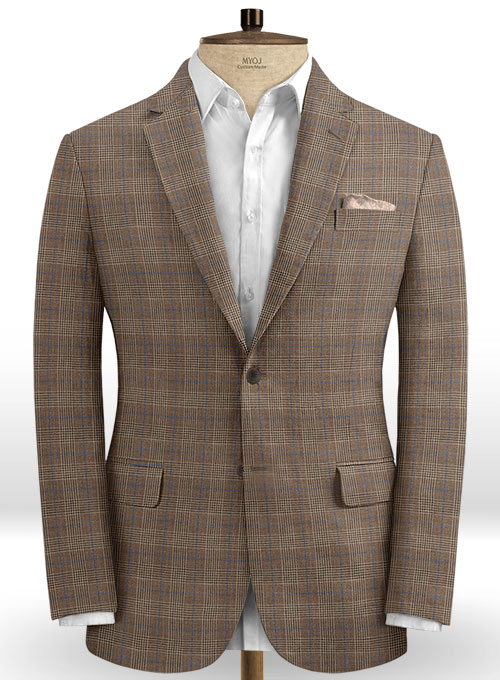 Solbiati Linen Wool Silk Truffo Suit - Click Image to Close