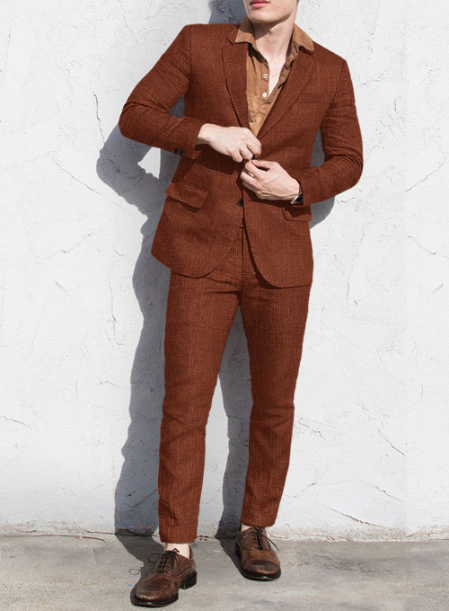 Solbiati Linen Wool Silk Vinta Suit