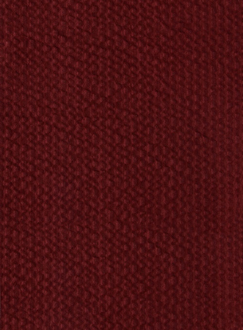 Solbiati Maroon Seersucker Suit - Click Image to Close