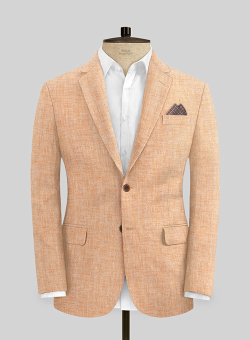 Solbiati Melon Linen Suit - Click Image to Close