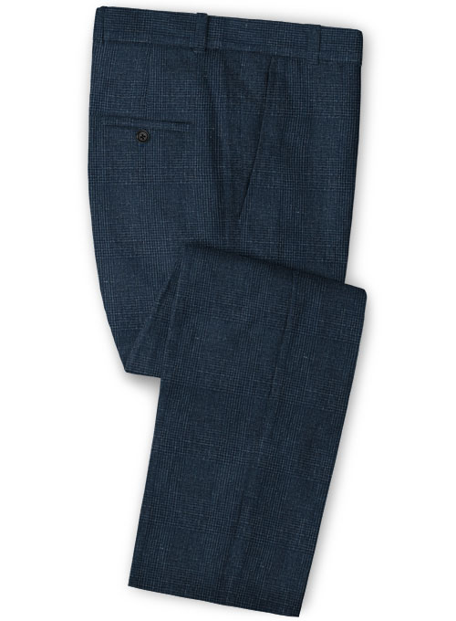 Solbiati Navy Prince Linen Suit - Click Image to Close