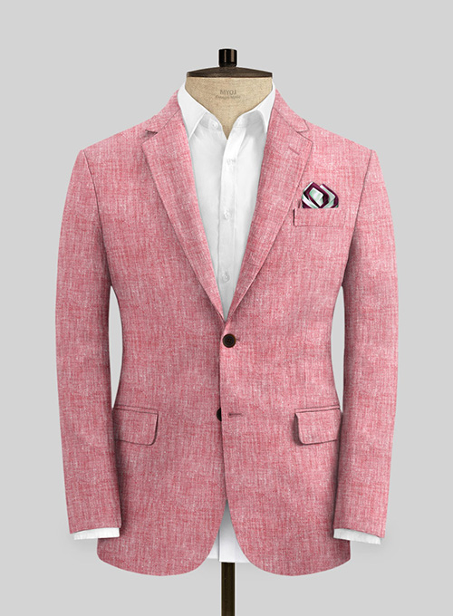 Solbiati Rose Linen Suit - Click Image to Close