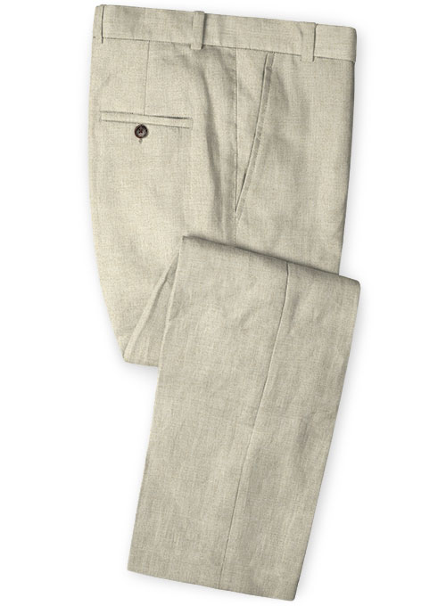 Solbiati Stone Beige Linen Suit