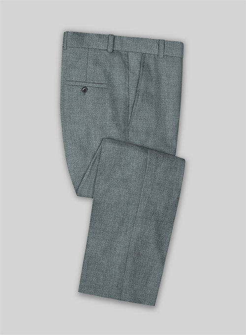 Solbiati Stone Gray Linen Suit - Click Image to Close