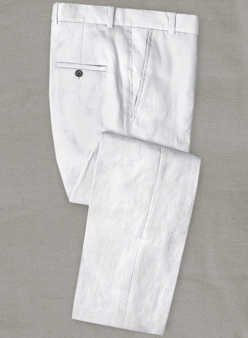 Solbiati White Linen Suit