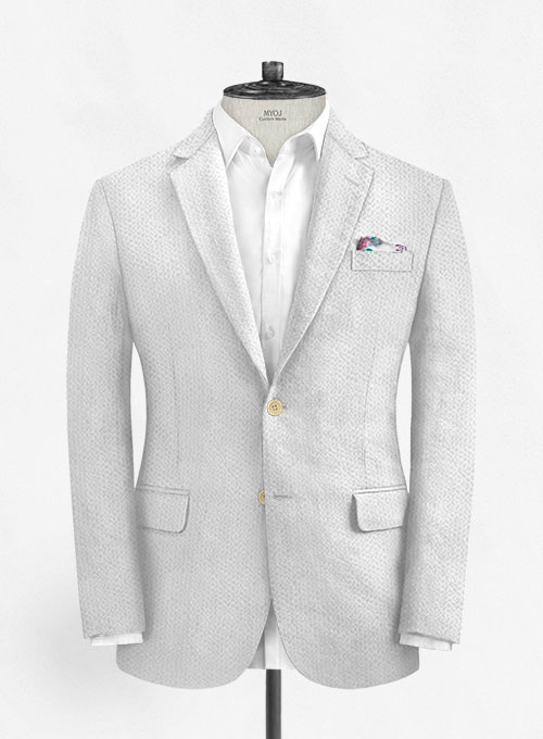 Solbiati White Seersucker Suit - Click Image to Close