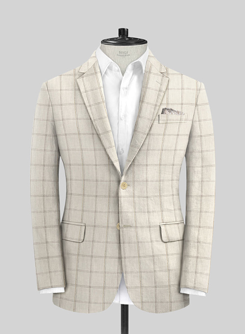 Solbiati Linen Wool Silk Otto Suit - Click Image to Close