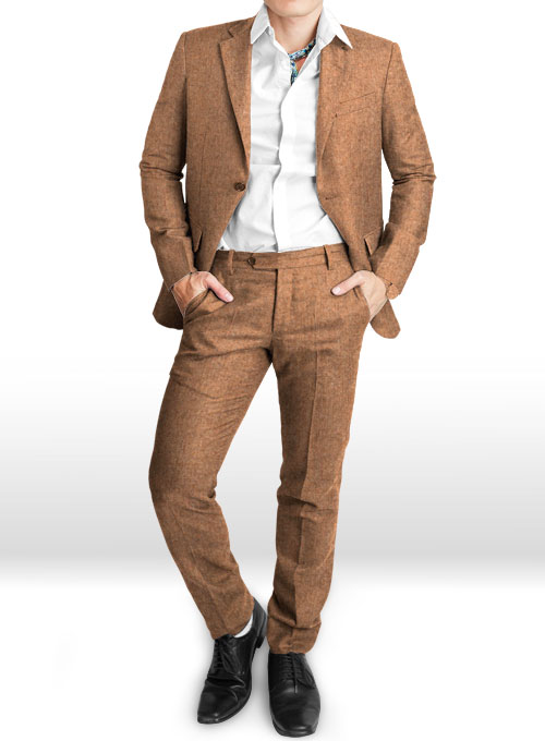 Spring Rust Tweed Suit