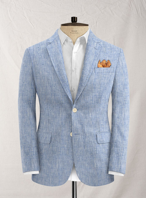 Stockford Blue Linen Suit