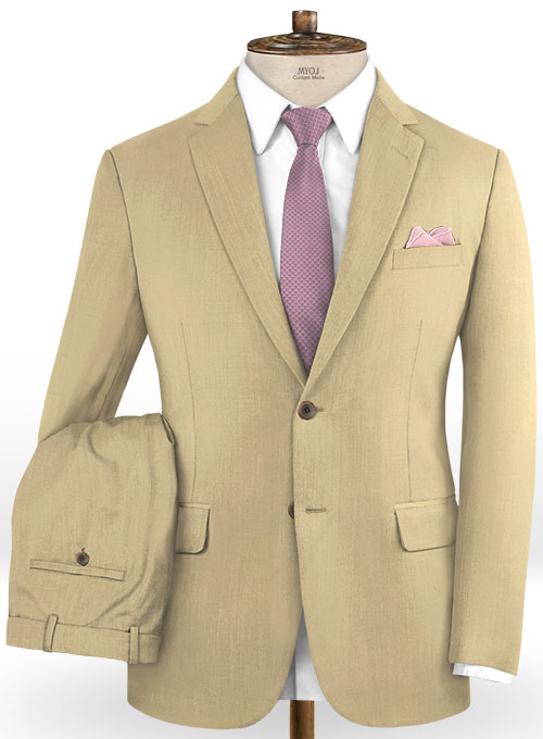 Slim Fit Solid Color Beige Suit Men Jacket For Weddings And Business Single  Button Coat And Pants Set From Yansuhuan, $76.51 | DHgate.Com