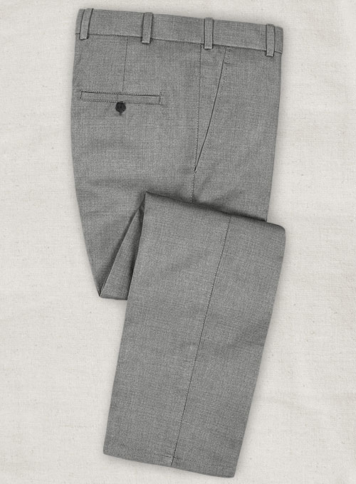 Stretch Mid Gray Wool Suit