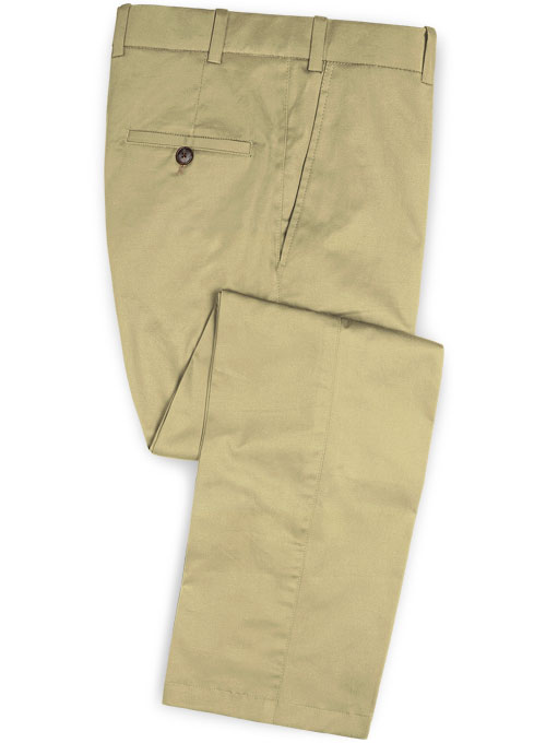 Stretch Summer Khaki Chino Suit - Click Image to Close