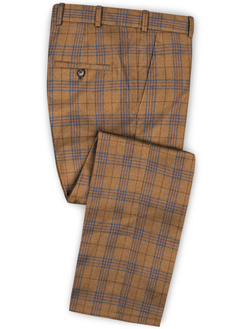 Turin Rust Feather Tweed Suit