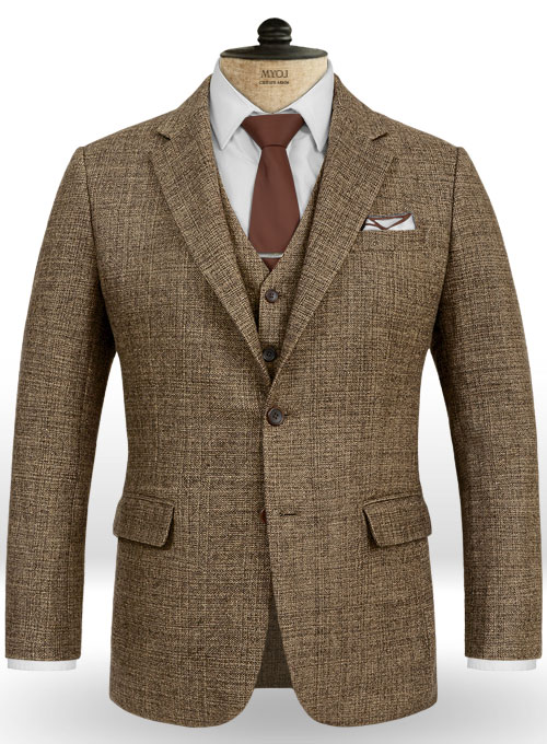Vintage Glasgow Brown Tweed Jacket : Made To Measure Custom Jeans For ...