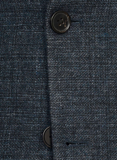 Vintage Glasgow Blue Tweed Suit