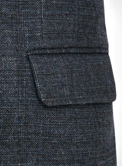 Vintage Glasgow Blue Tweed Suit - Click Image to Close