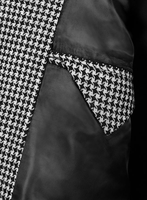 Vintage Houndstooth Tweed Jacket