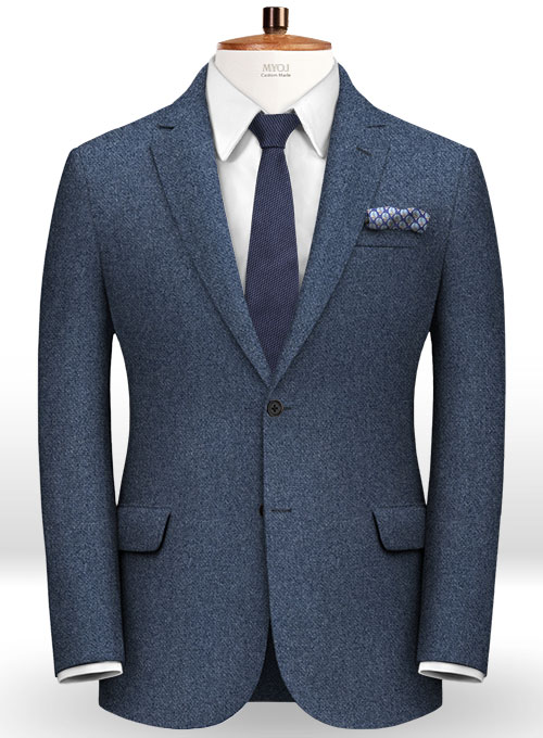 Vintage Reel Blue Tweed Suit