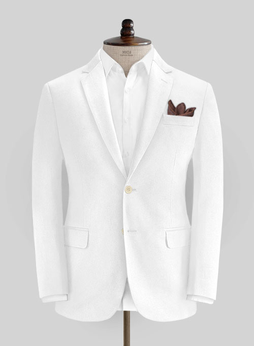 white denim suits