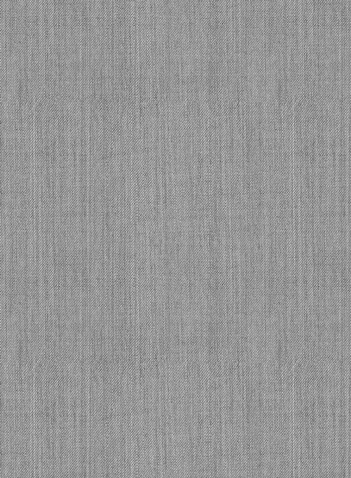 Worsted Light Gray Wool Suit - Click Image to Close