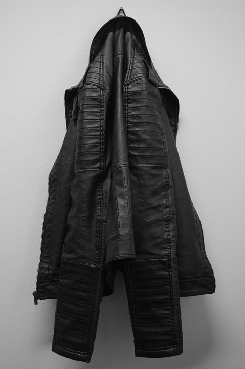 Black leather jacket leathercult