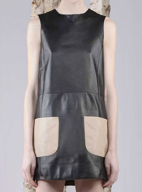 What Is a Patch Pocket Leather Dress?