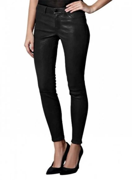 You can never go wrong with faux leather pants they're the perfect