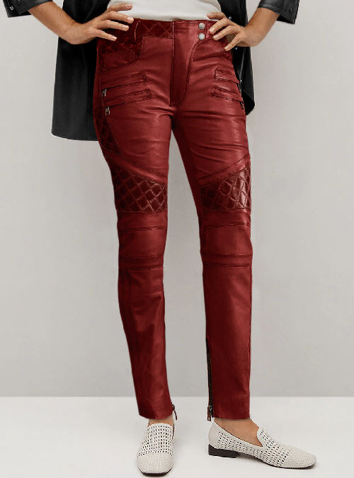 How to Wear Leather Pants for a Sexy and Edgy Look