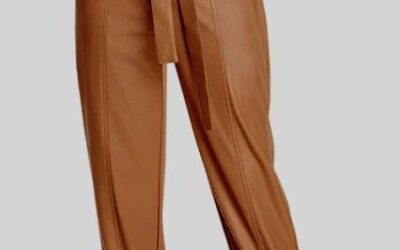 What Are Cuffed Leather Pants?