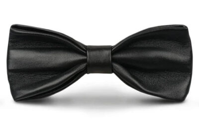 The Complete Guide to Leather Bow Ties