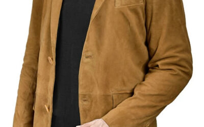 Leather Spotlight: The Ginger Brown Suede Leather Blazer