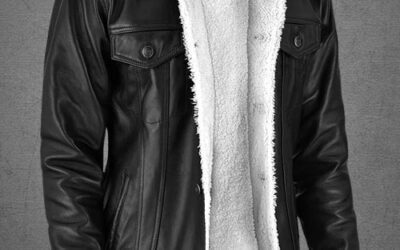 Leather Sherpa Jacket: The Perfect Combination of Warmth and Style