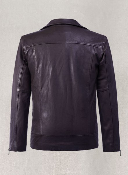 (image for) Dauntless Purple Biker Leather Jacket